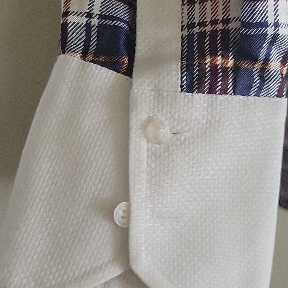 NWT Tory Burch Cora Milano Tartan Silk Mini Brown Blue Shirt Dress Plaid Size 6